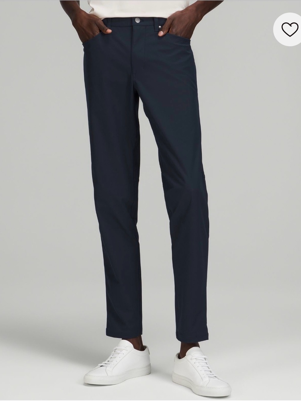 Lululemon ABC 5 Pocket Pants Men’s Navy Stretch Tech Travel Golf Casual 32x30